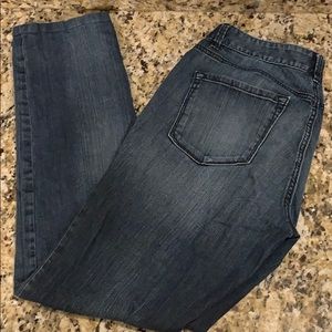 Curvy straight loft jeans